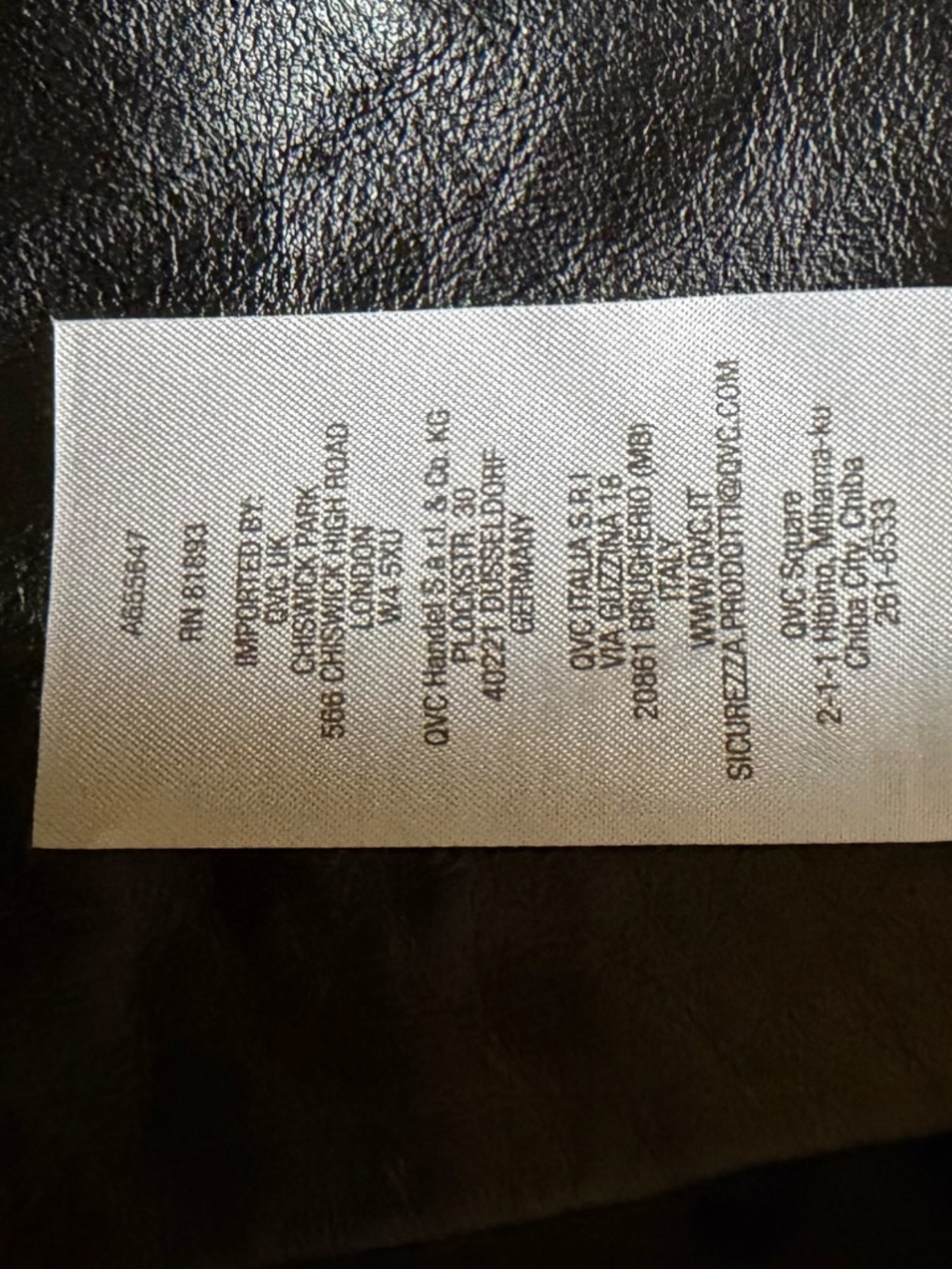 Denim & Co. Women's Black Leather  Jacket 2X - Picture 4 of 4